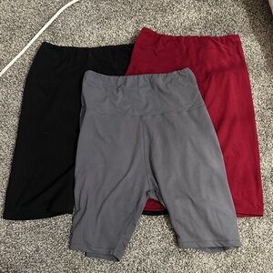 🚲Set of Three Biker Shorts🚲